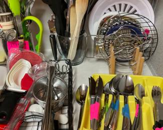 Lots of Cooking Utensils 