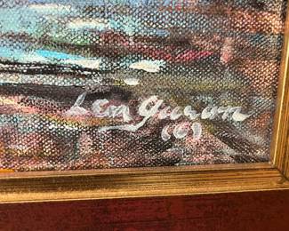 Artist Like Len Guron and Leroy Neiman