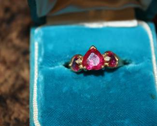# heart shaped Rubies