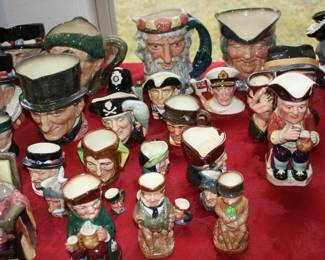 There are over 400 Toby Mugs!!!!!!!!!!!!!