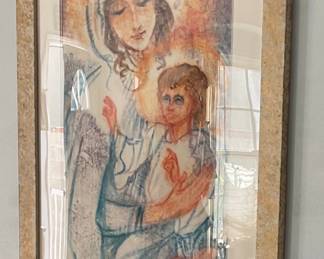 Madonna & Jesus Art