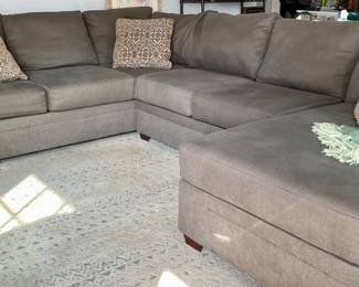 Living Spaces Sectional Couch