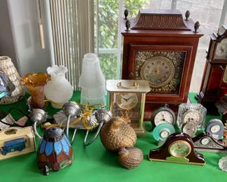 Miscellaneous Home Decor - Lamps, Clocks etc