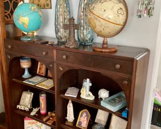 Glass Vases, Globes, Religious Items