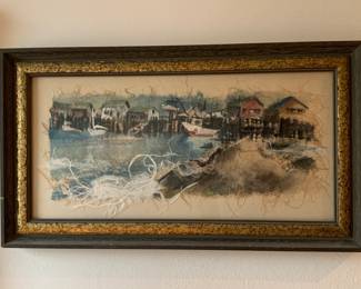 This beautiful shoreline is among her artistic treasures.