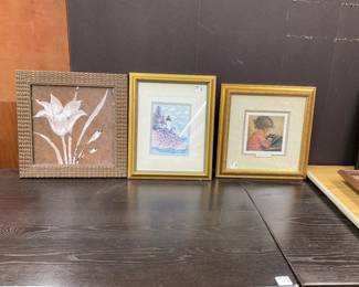 Tames and framed art 