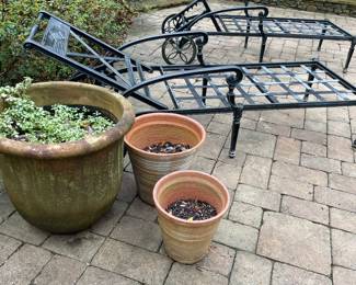 Beautiful large and medium size pots