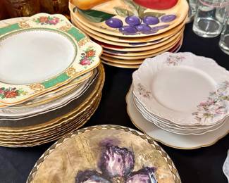 Many Casual Plates & Singles