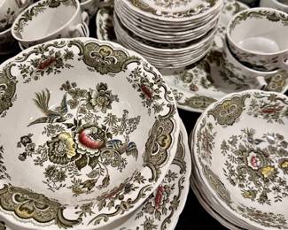 MEAKIN Transfer many pieces Sold together 