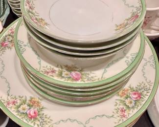 Many Partial China Sets Vintage 