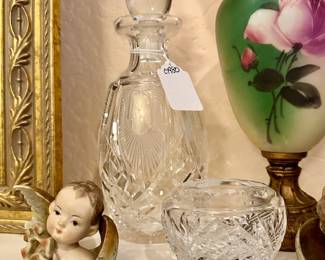 Waterford Decanter/ sm bowl