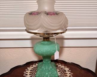 Jadite /Vintage Lamp