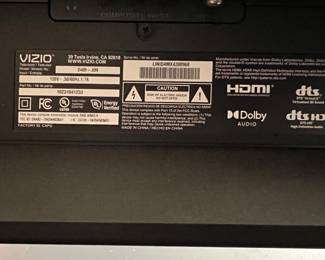 Vizio 40" TV
