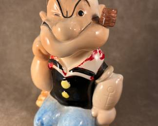 Ceramic Popeye bank