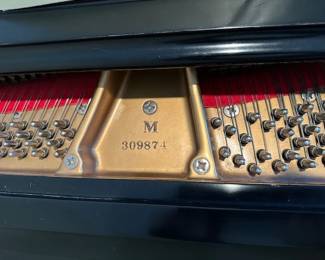 Baldwin Baby Grand Piano, Model M and Serial#309874, includes a "Dampp-Chaser" (model H-5 Humidistat)