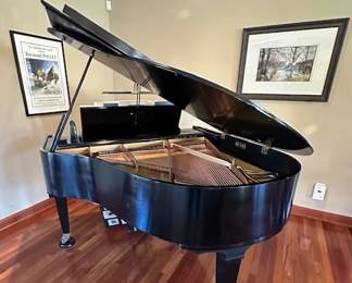 Baldwin Baby Grand Piano, Model M and Serial#309874, includes a "Dampp-Chaser" (model H-5 Humidistat)