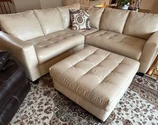 Very nice styled sectional (this sectional has hardly seen kitty cat scratches)