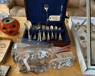 Sterling and silverplate