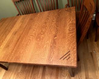 mission dining table