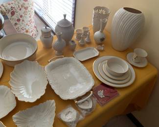 So much Lenox.  Still unpacking.