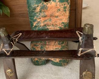 Vintage camel stool  (had to get some help on this one :))