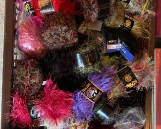 a large volume of yarn - new