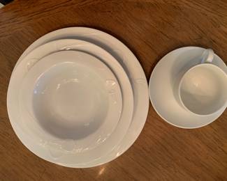 Mikasa china - Classic Flair pattern - 10 place settings