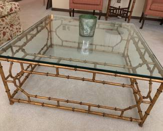 square coffee table - extremely heavy