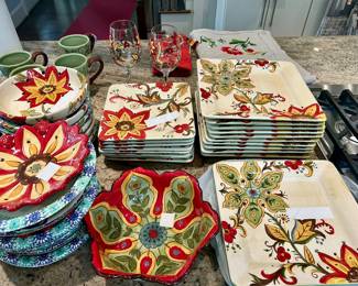 Lots of Pier 1 dishes