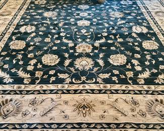new Turkish rug ~ Kashan Mahal 12’6” by 9’3”