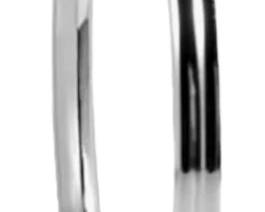 Stella Valle Rhodium Heart Cuff Bracelet