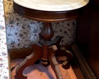 marble top table