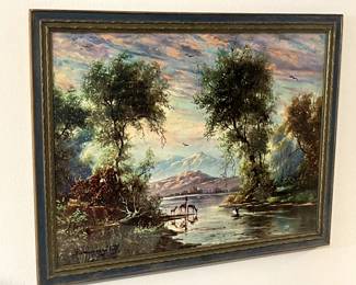 framed art