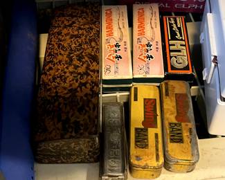 Vintage harmonicas