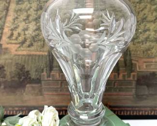 Gorham Crystal Vase
