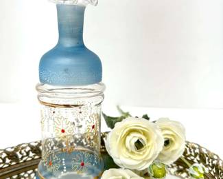 Antique Glass Perfume Bottle