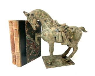 Vintage Japanese Otagiri Horse Sculpture