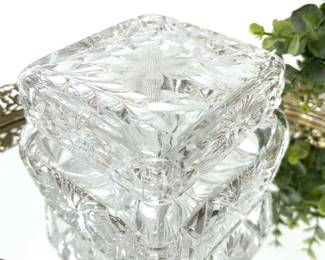 Crystal Trinket Jewelry Box