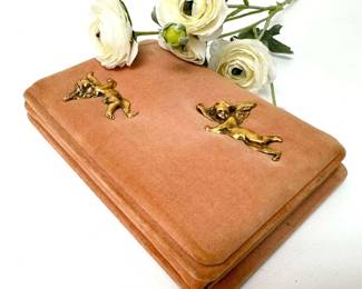 Vintage Desk Agenda Notepad Holder