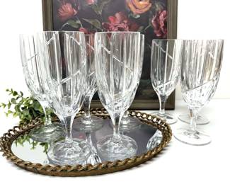 Mikasa Crystal Uptown Drinking Glasses