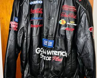 NASCAR leather 