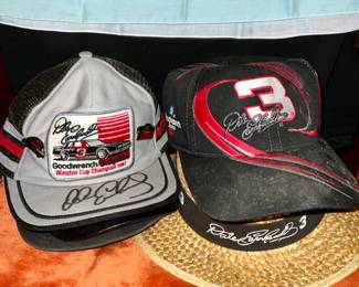 Signed Dale Earnhardt Patch Hat