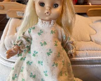 Vintage Effanbee doll with blonde hair