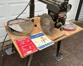 Vintage Craftsman 12" Radial Arm Saw