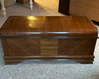 1940's Waterfall Cedar Chest