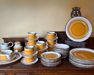 Vintage Sun Stonehenge "Mid Winter" England Dish Set 50+ pc