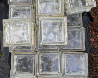 80's Glass Blocks- 19pc