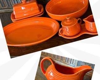Vintage Orange Fiesta Ware