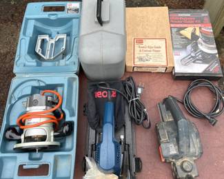 Router, Planer & Biscuit Joiner