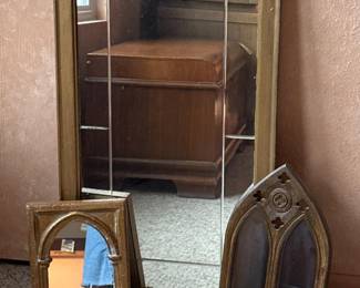 Trio Vintage Mirrors